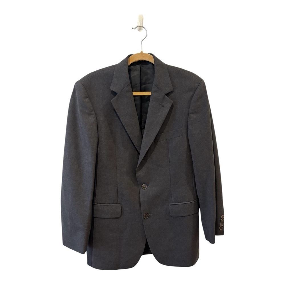 Brooks Brothers 346 Stretch Men’s 37R Gray Suit Jacket Sport Coat Blazer Modern